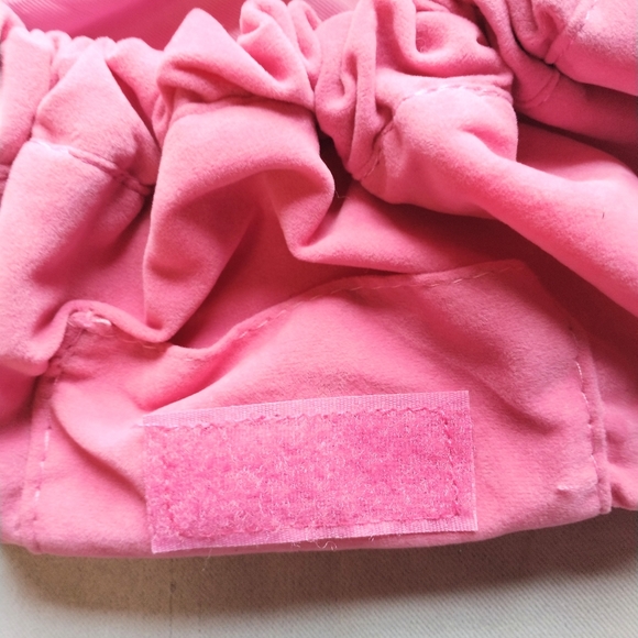 Draw string Rose Pink Charm Cosmetics Makeup Travel Bag - Picture 5 of 9